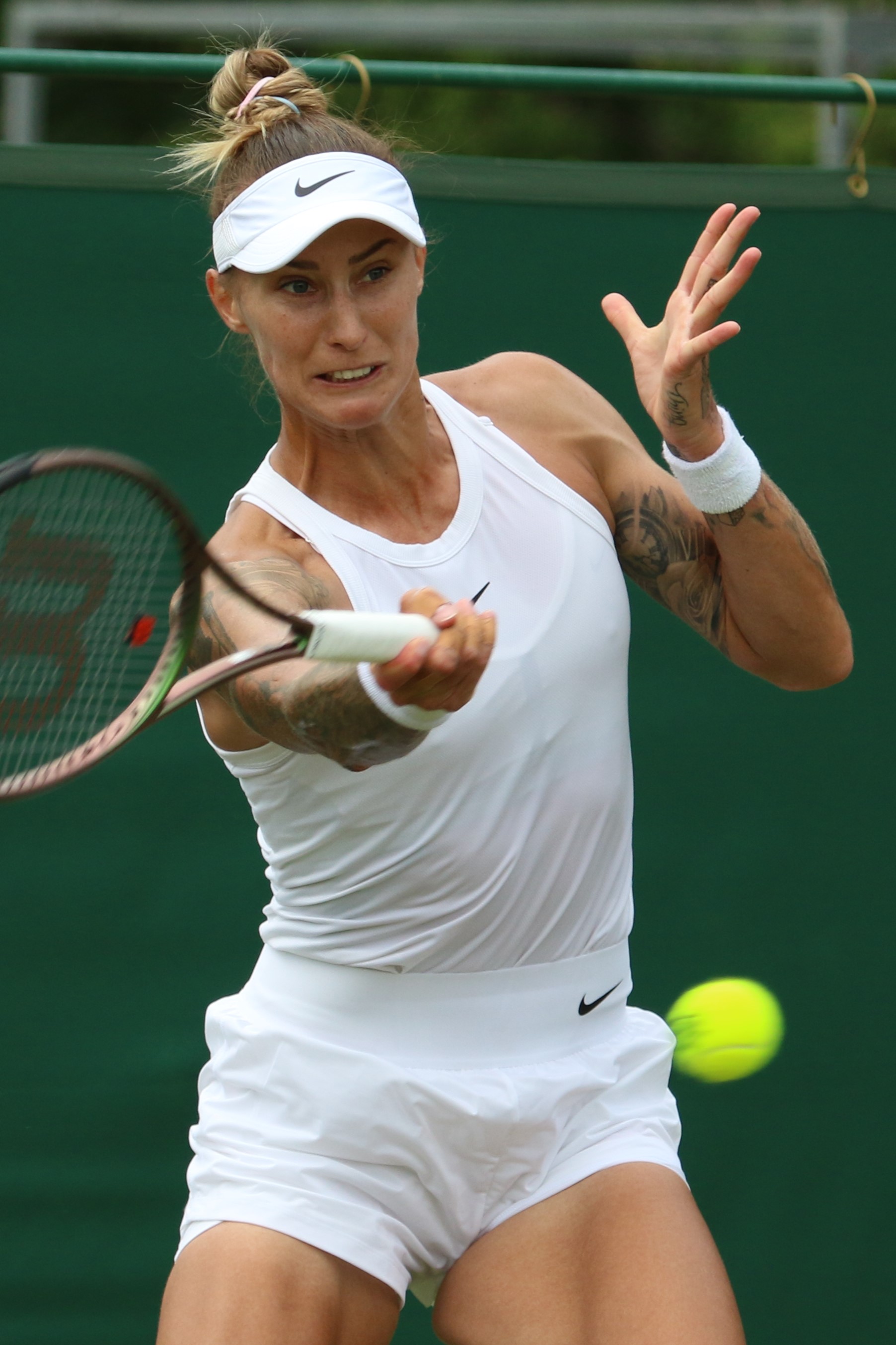 Imagem de referência relacionada a Polona Hercog, item descrito como tenista eslovena