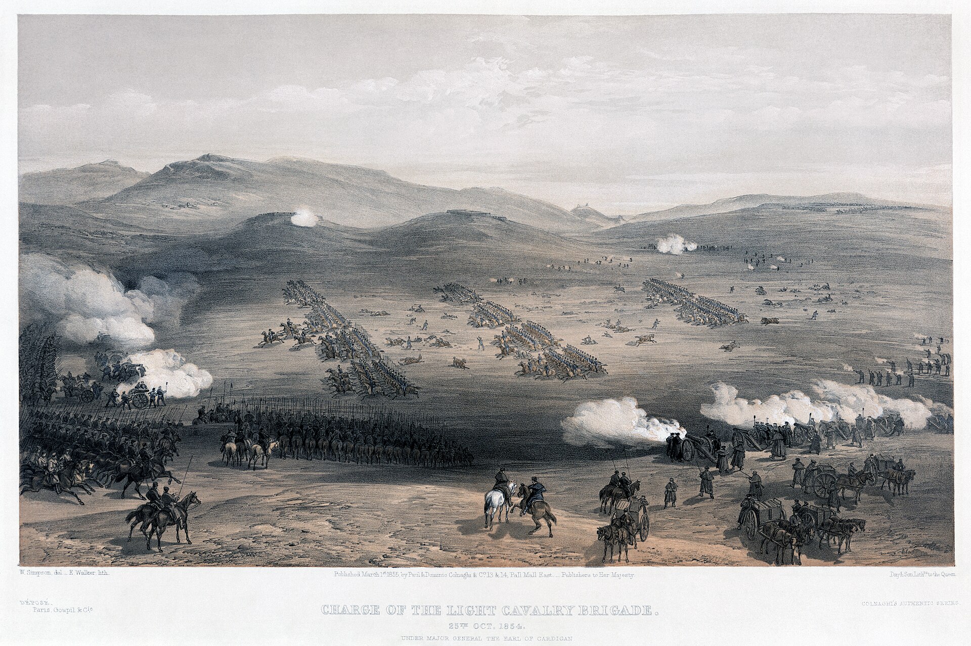 Imagem de referência relacionada a The Charge of the Light Brigade, item descrito como filme de 1936 dirigido por Michael Curtiz