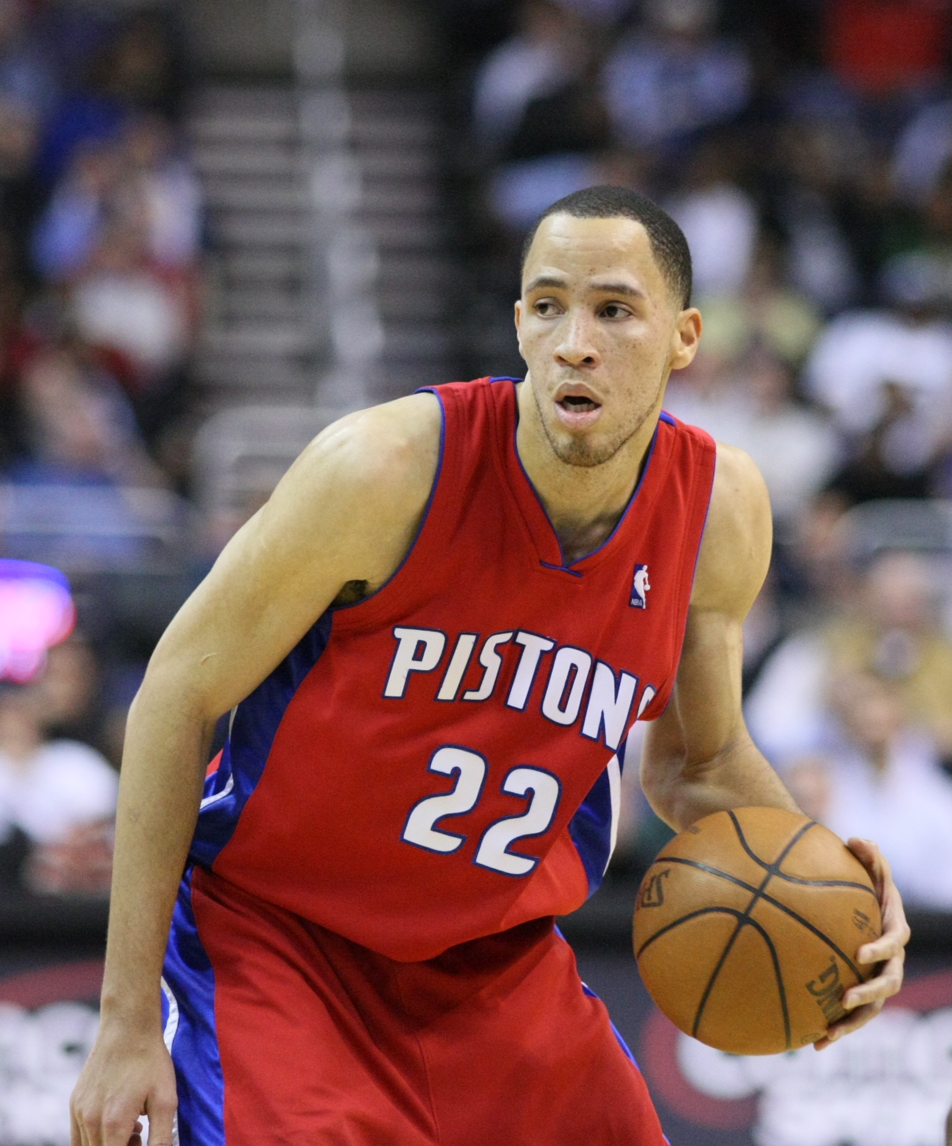 Imagem de referência relacionada a Tayshaun Prince, item descrito como basquetebolista estadunidense