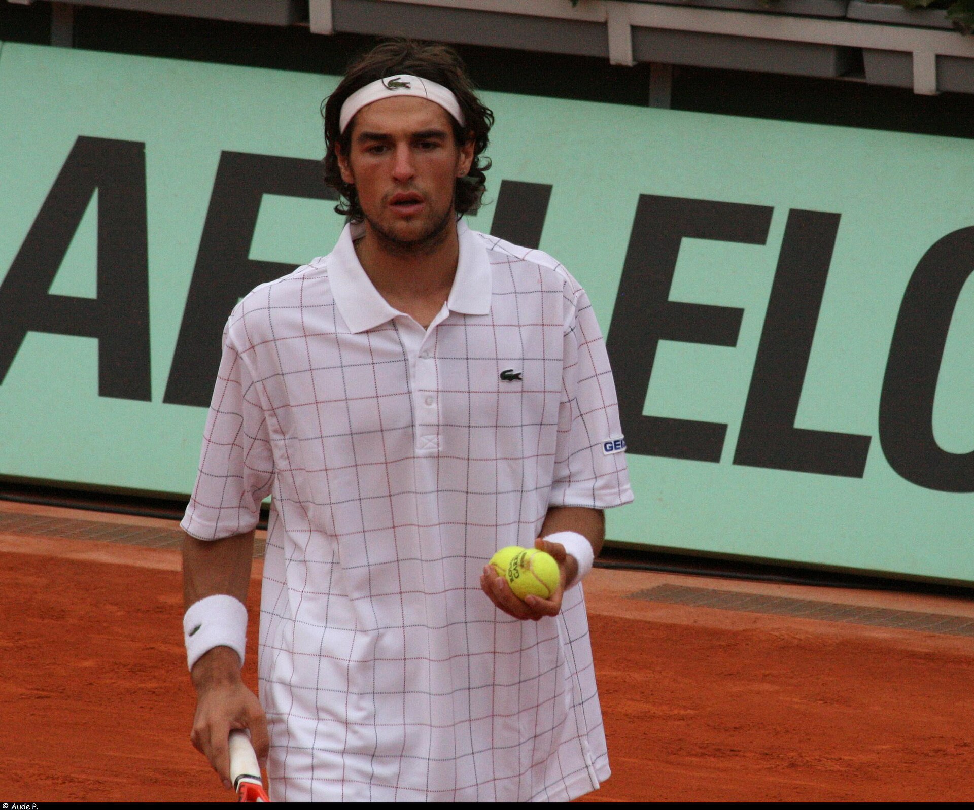 Imagem de referência relacionada a Jérémy Chardy, item descrito como tenista francês