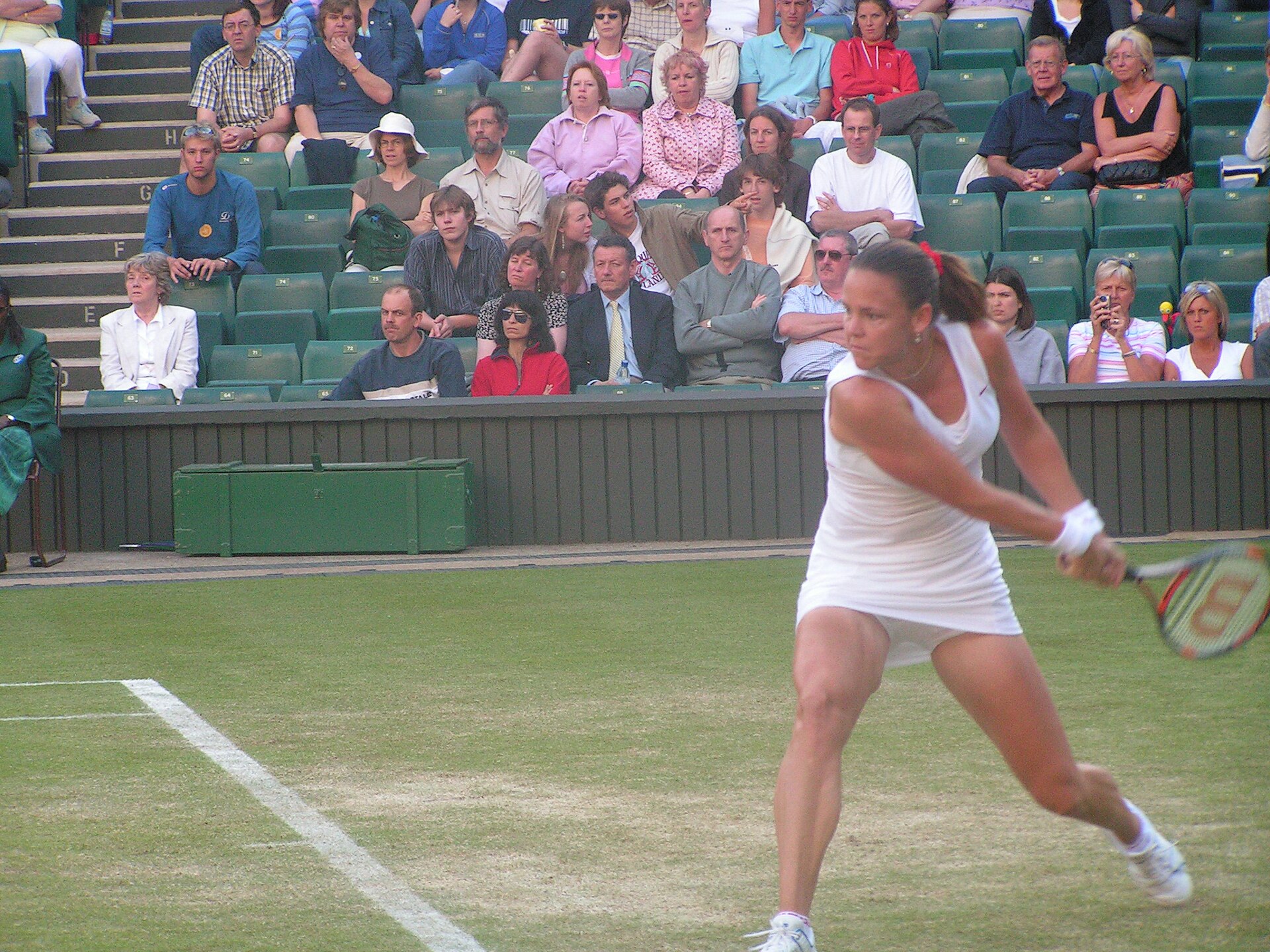 Imagem de referência relacionada a Lindsay Davenport, item descrito como tenista norte-americana