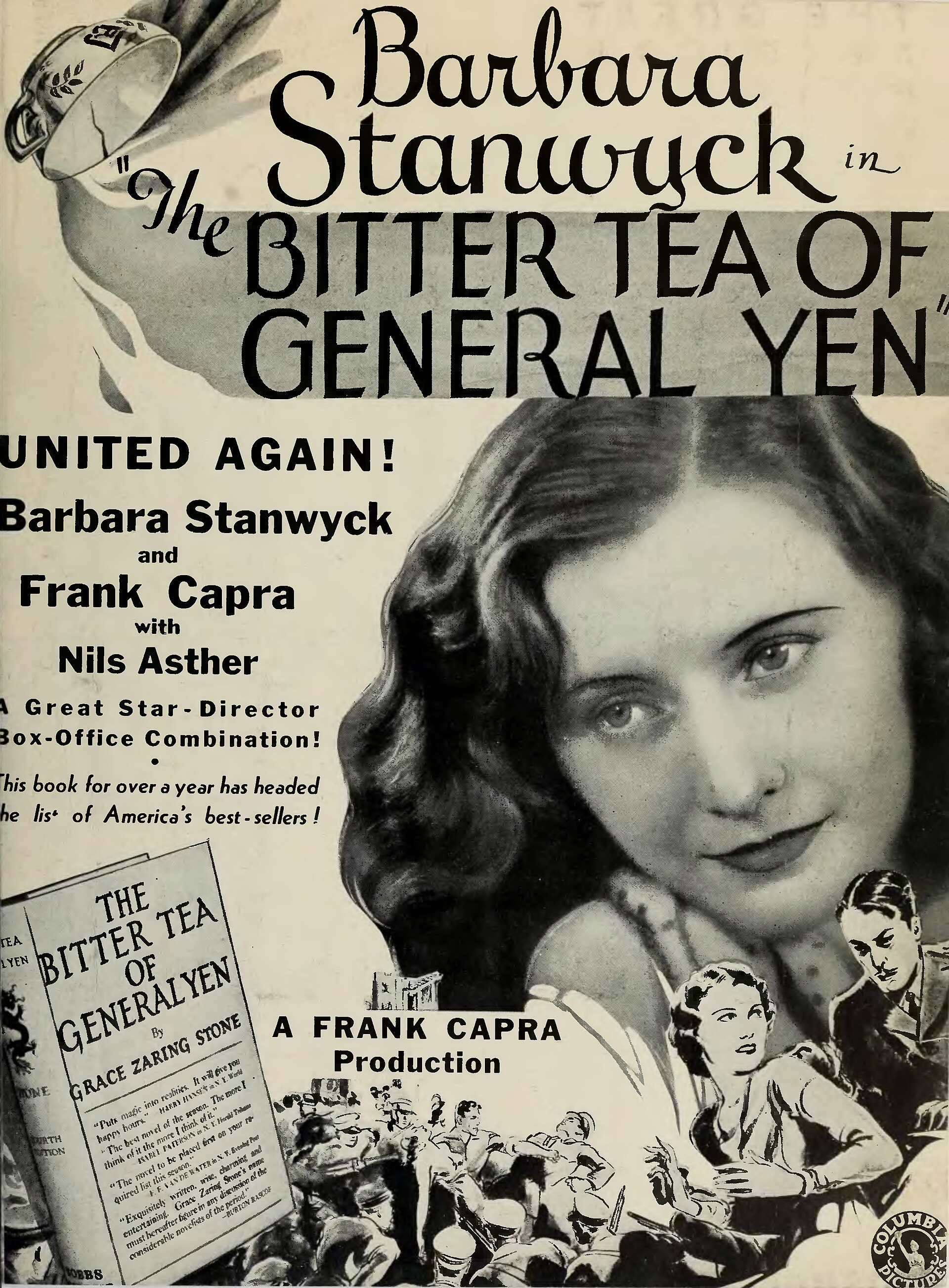 Imagem de referência relacionada a The Bitter Tea of General Yen, item descrito como um filme norte-americano de 1933