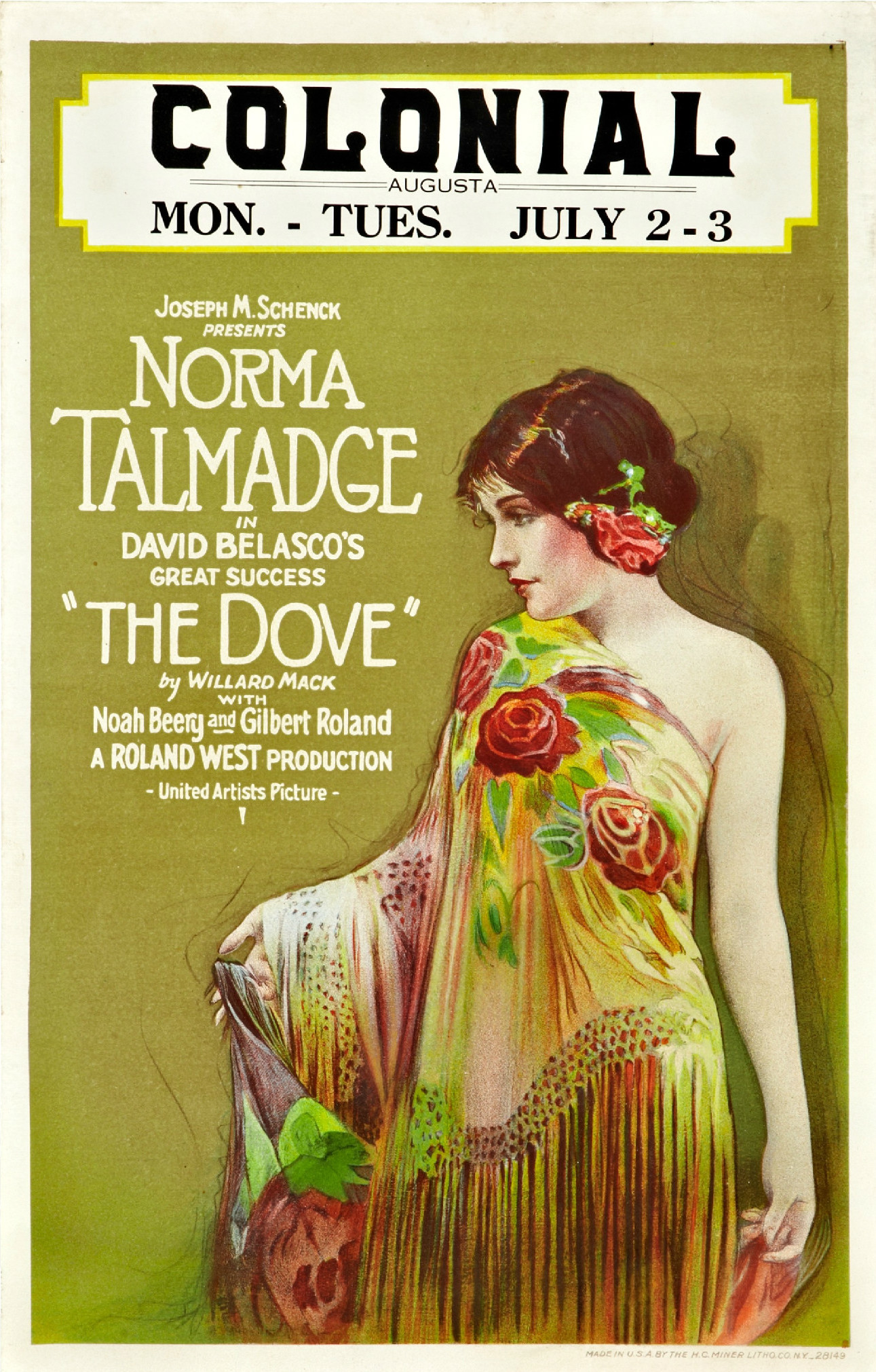 Imagem de referência relacionada a The Dove, item descrito como filme de 1927 dirigido por Roland West