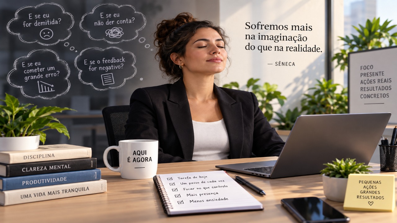 Sêneca, filósofo estoico: “Sofremos mais frequentemente na imaginação do que na realidade”: a reflexão definitiva sobre como impedir que ansiedade, antecipação e problemas que ainda nem aconteceram destruam a concentração no trabalho