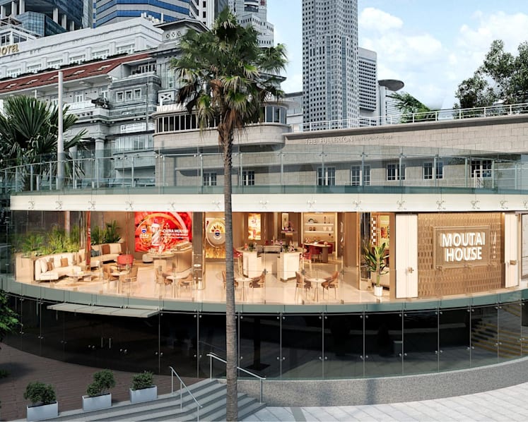 Southeast Asia's first Moutai House opens at Fullerton Waterboat House in October